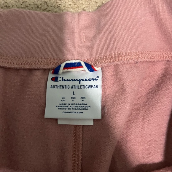 Pink Champion Sweatpants with pockets - Picture 3 of 4